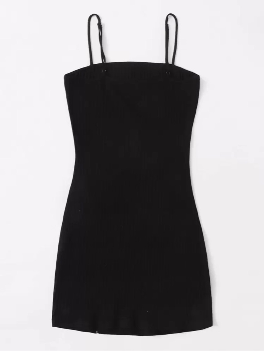 SHEIN Black Spaghetti Strap Mini Bodycon Dress - Picture 2 of 8